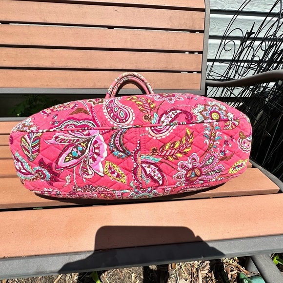 Vera Bradley Call Me Coral Hobo Bag - Picture 5 of 9